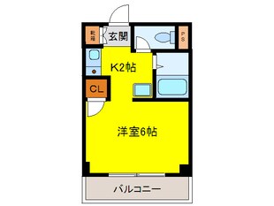 リバティ－ハイツの物件間取画像